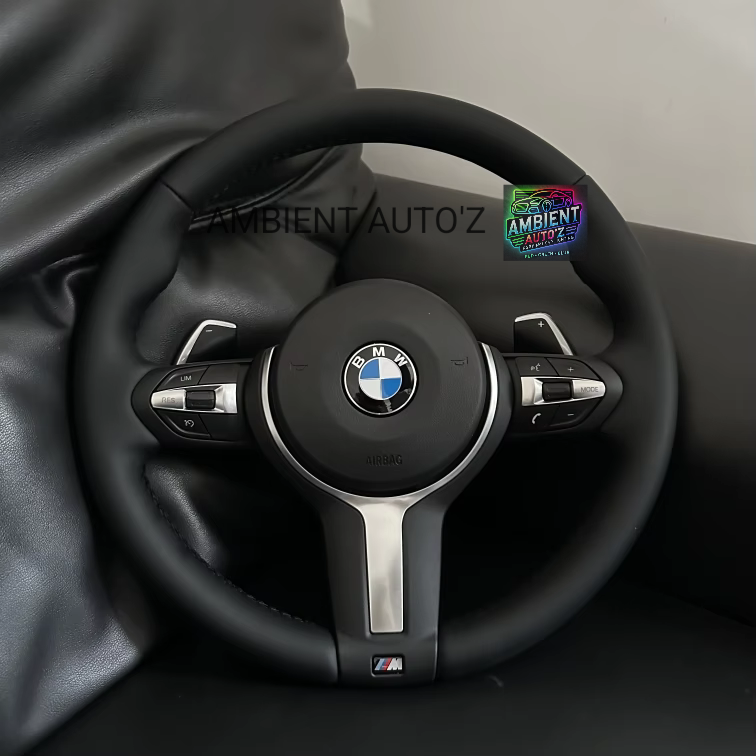 BMW M Sport Steering Wheel – Leather – Paddle Shifters - F SERIES