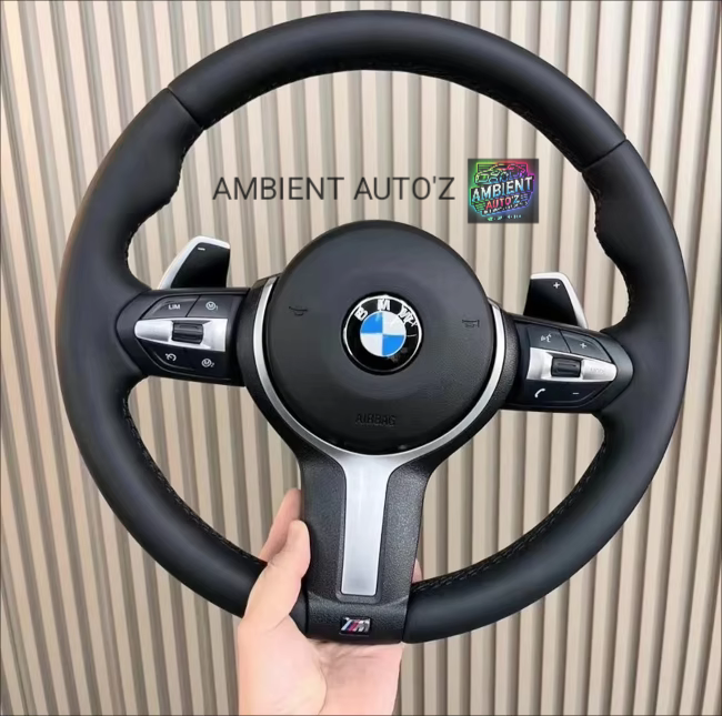 BMW M Sport Steering Wheel – Leather – Paddle Shifters - F SERIES