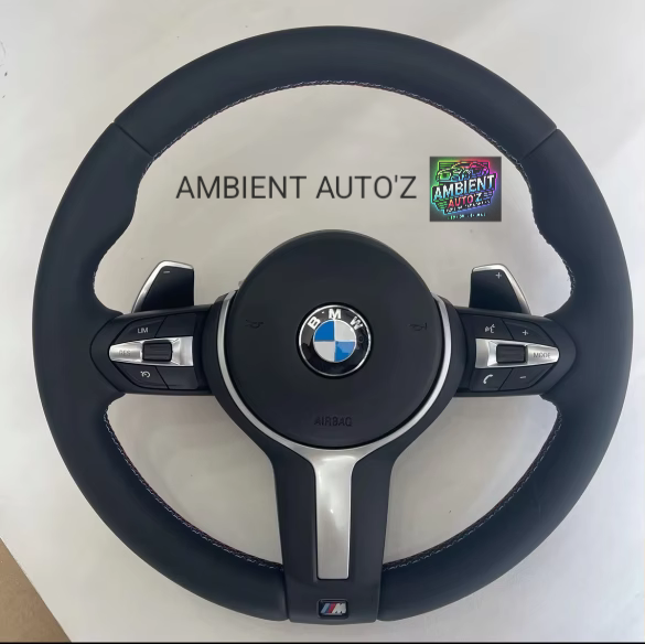 BMW M Sport Steering Wheel – Leather – Paddle Shifters - F SERIES