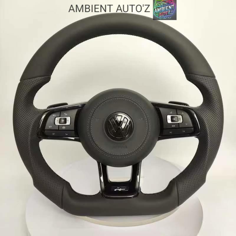 Volkswagen VW Golf Polo Tiguan Gti R GTD Steering Wheel Complete Set