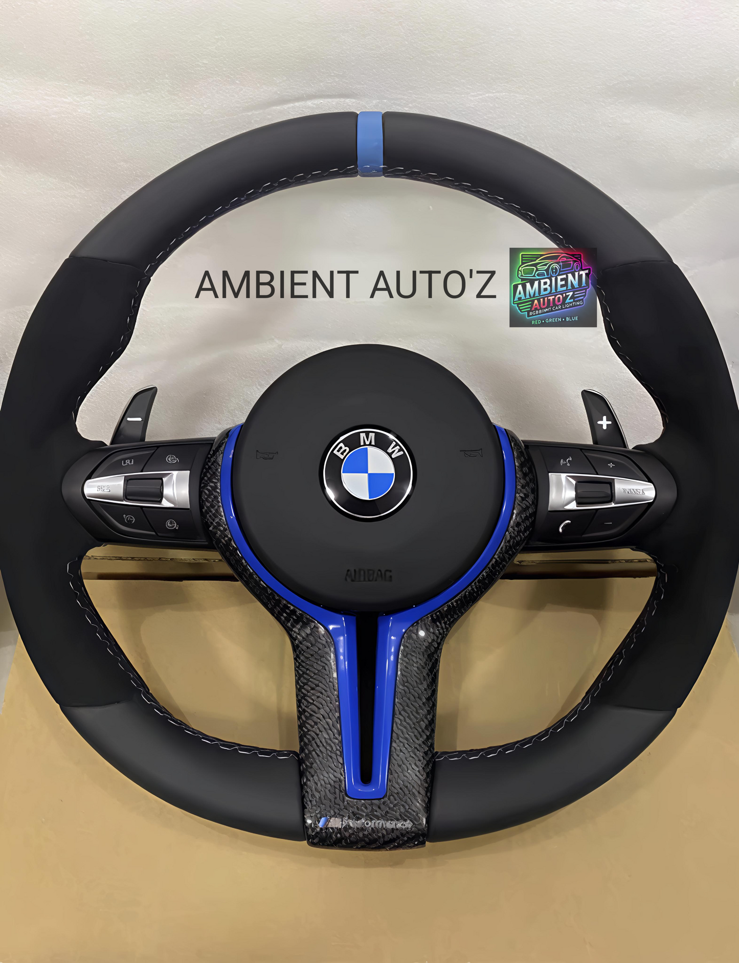 BMW M Sport Steering Wheel - CARBON FIBRE - F SERIES