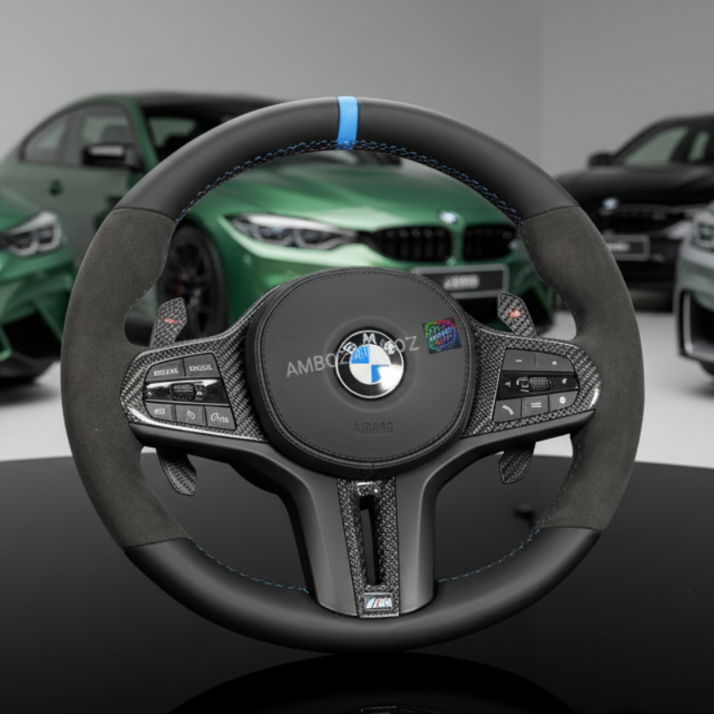 BMW G Gen Steering Wheel - Alcantar & Leather