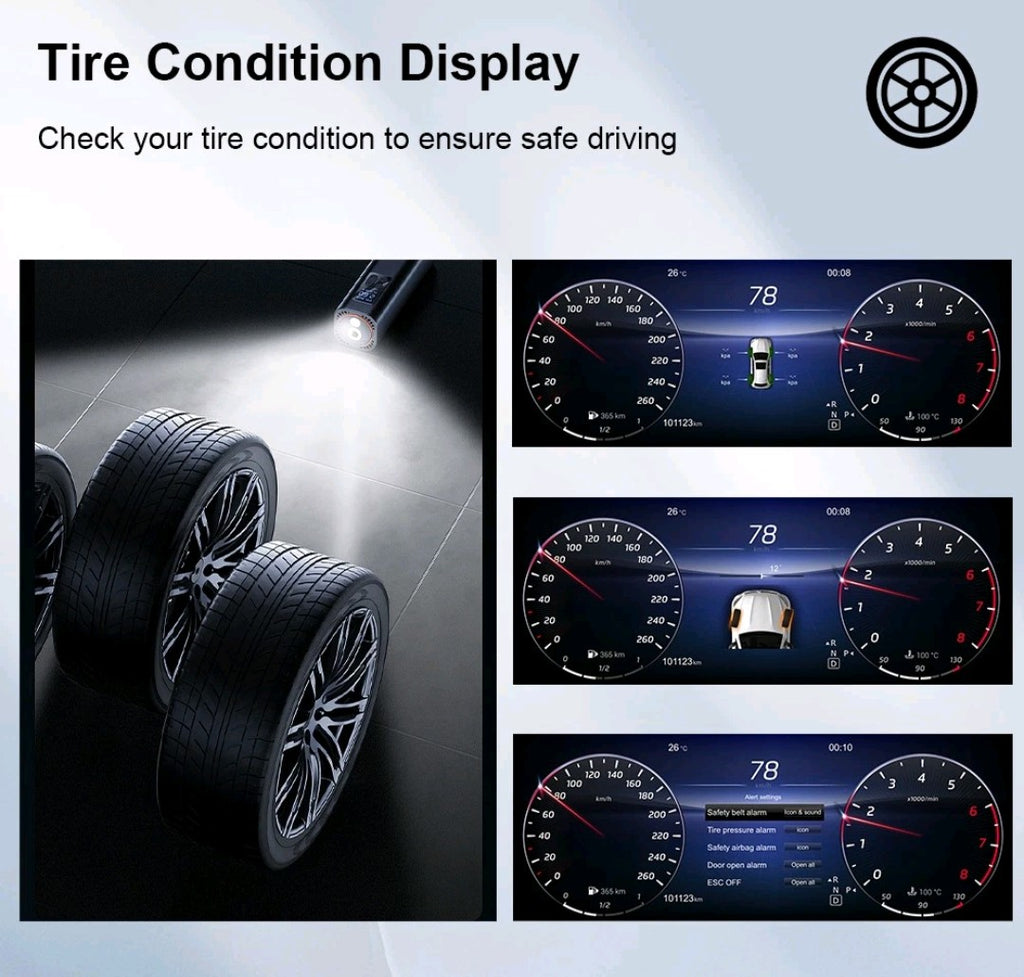 Mercedes-Benz C-Class Digital LCD Instrument Cluster