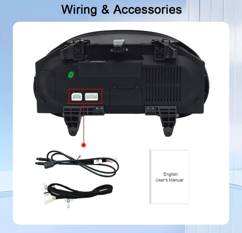 Mercedes-Benz C-Class Digital LCD Instrument Cluster