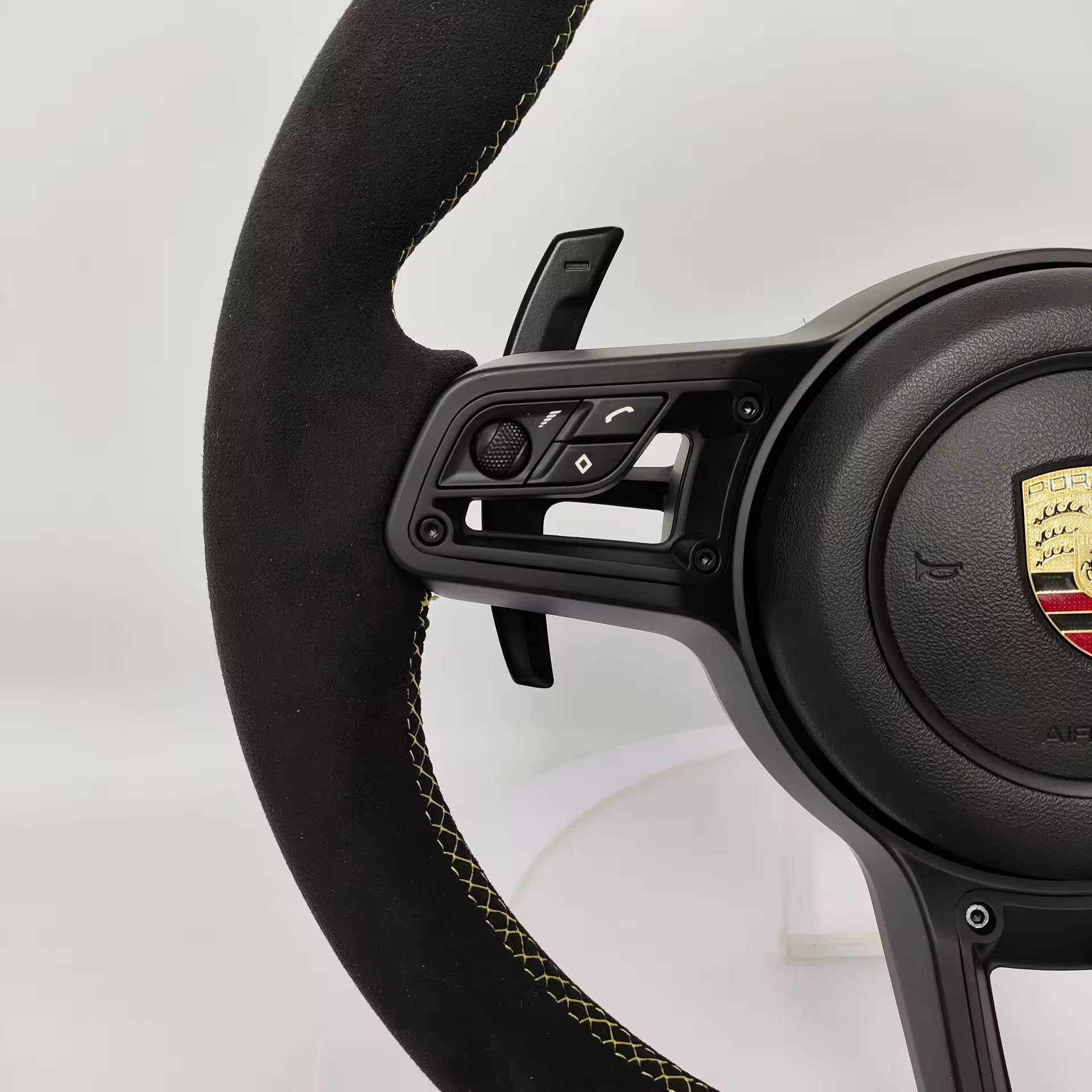 Porsche GT Alcantara Steering Wheel 911 997 991 992 Cayman 718 Boxster Panamera Cayenne Macan