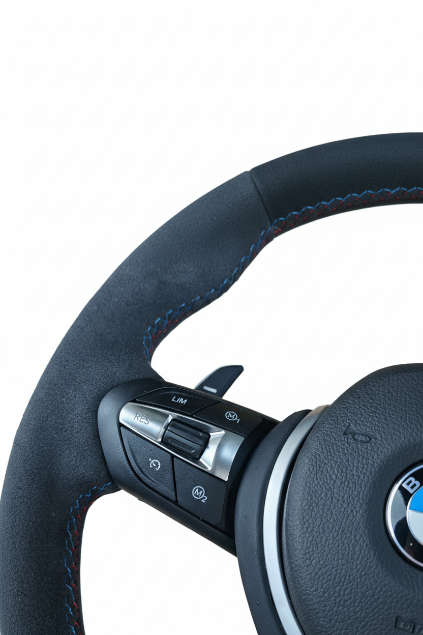 BMW F Gen CS Steering Wheel – Alcantara