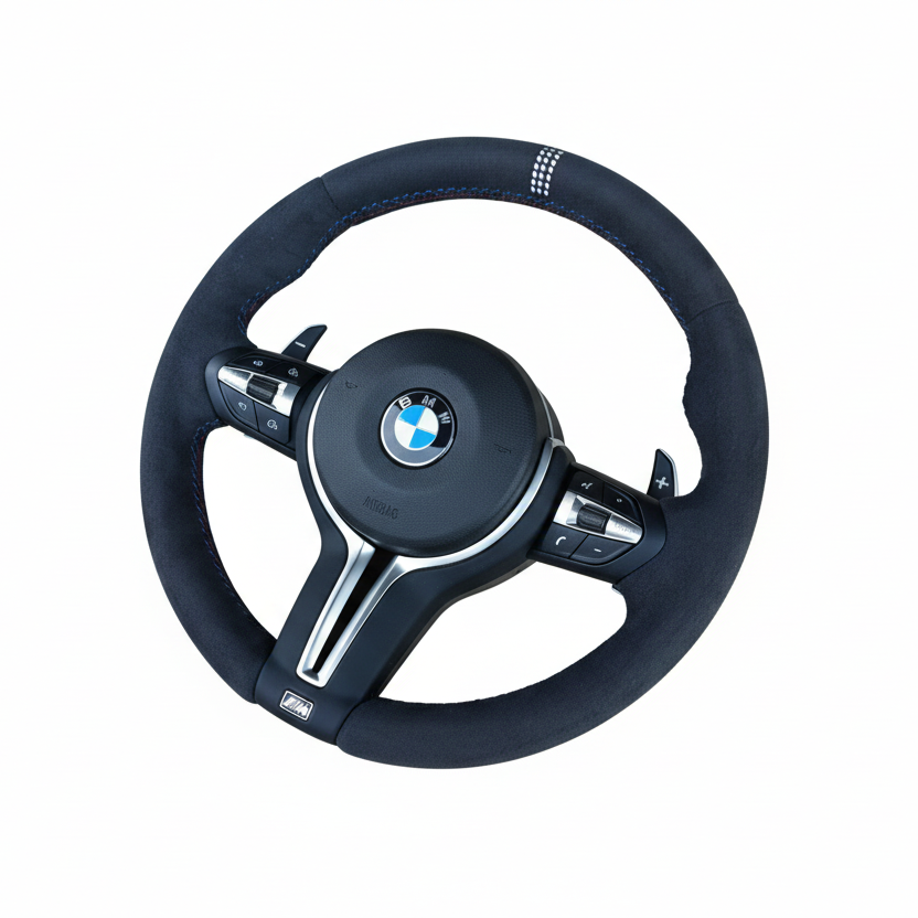 BMW F Gen CS Steering Wheel – Alcantara