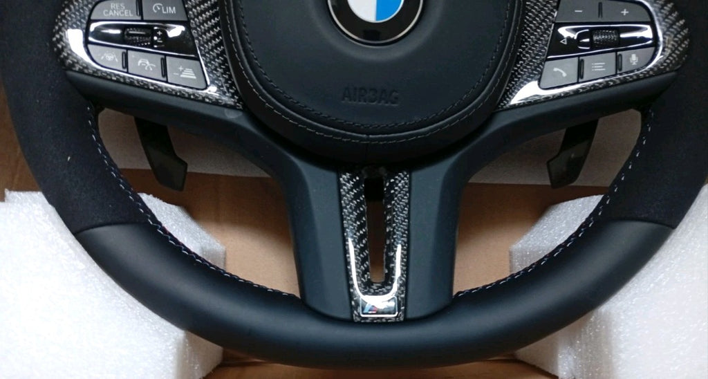 BMW G Gen Steering Wheel - Alcantar & Leather