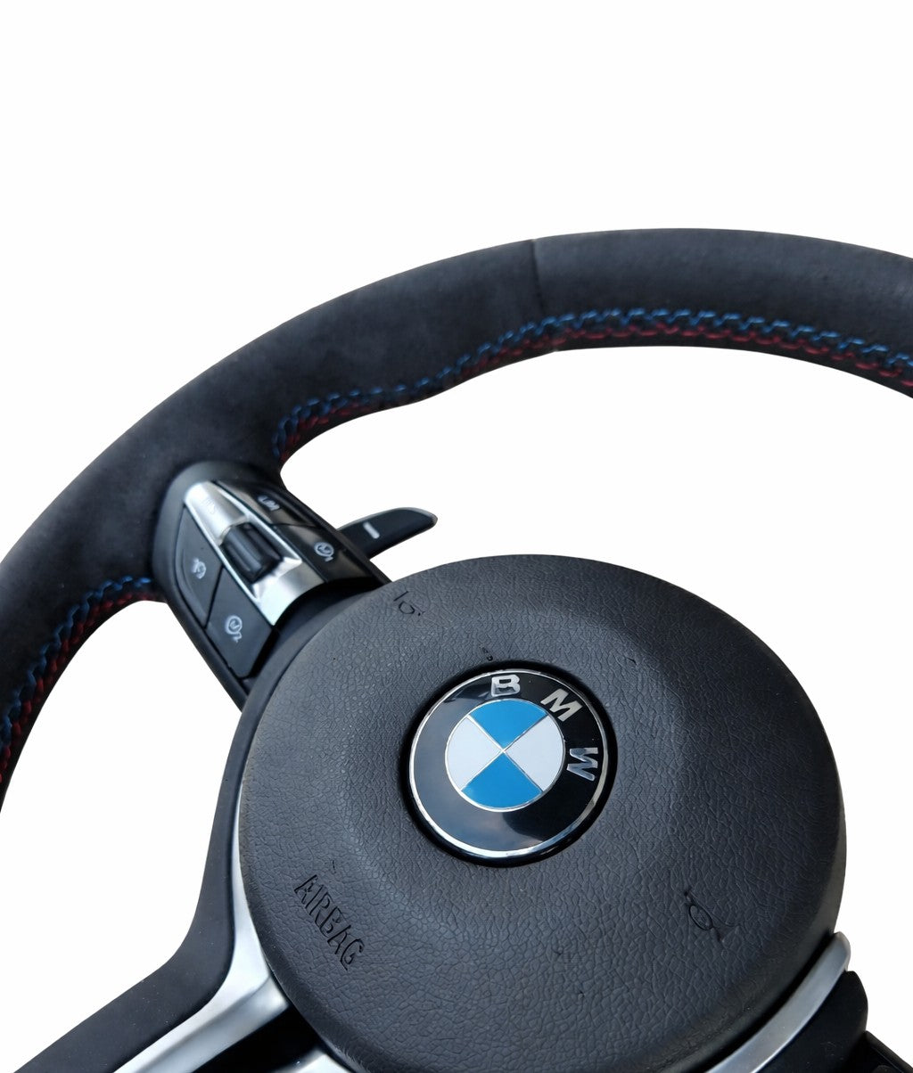BMW F Gen CS Steering Wheel – Alcantara