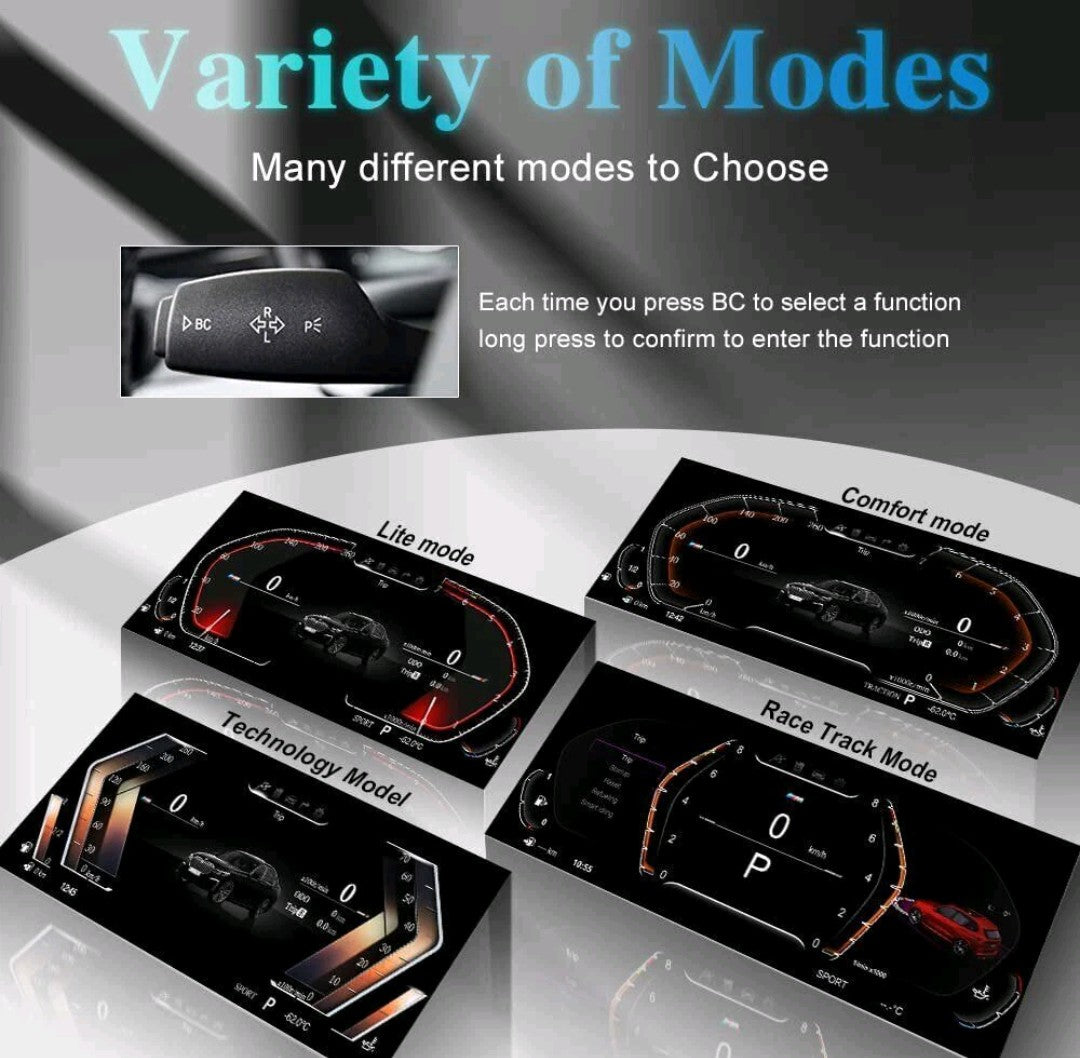 BMW Digital Cluster