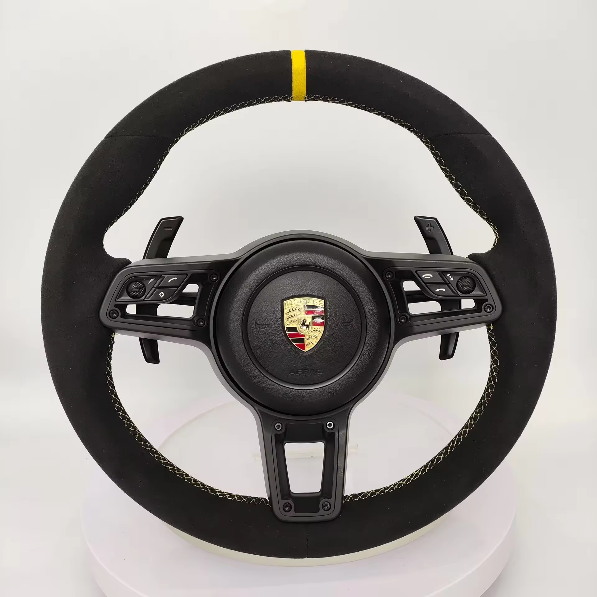 Porsche GT Alcantara Steering Wheel 911 997 991 992 Cayman 718 Boxster Panamera Cayenne Macan