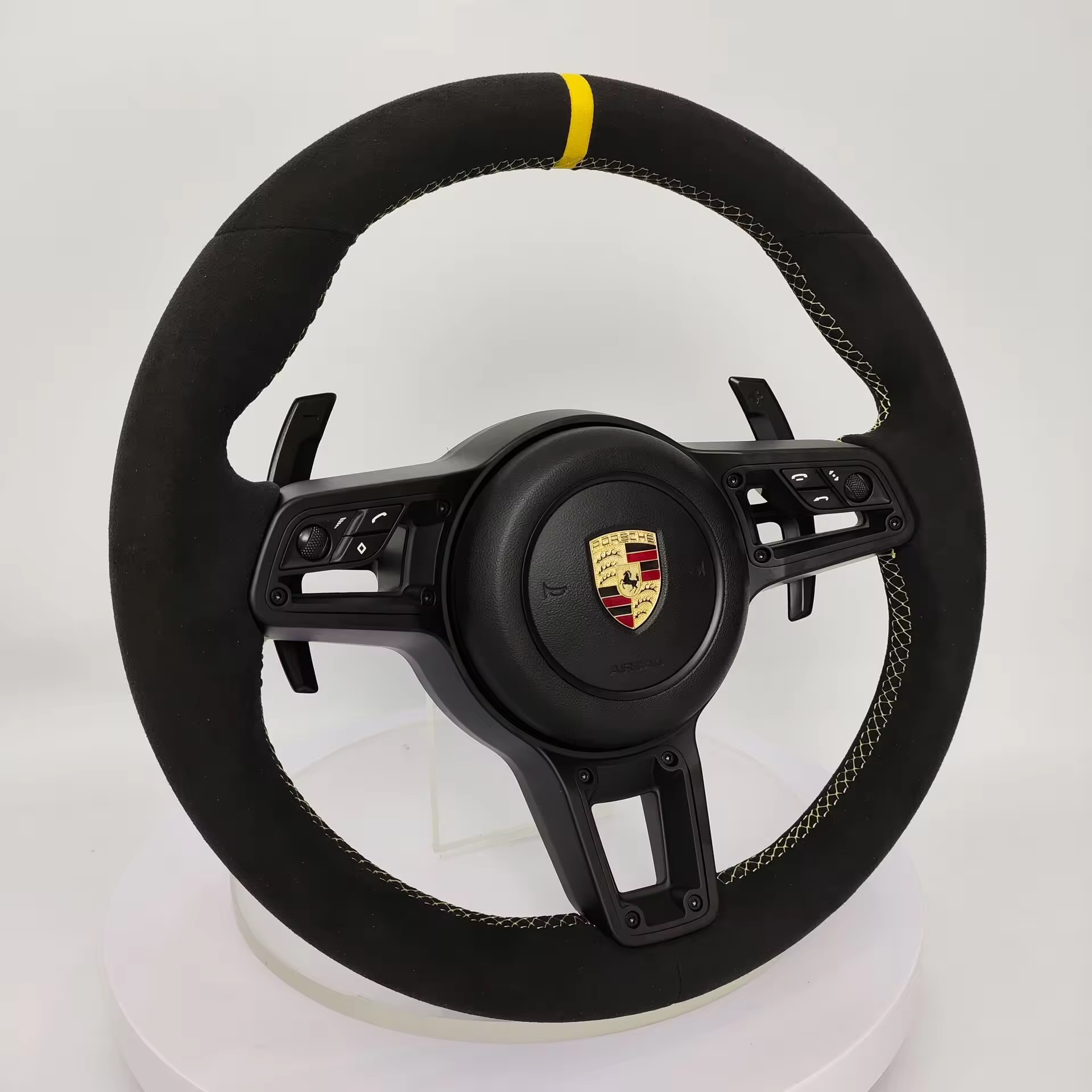 Porsche GT Alcantara Steering Wheel 911 997 991 992 Cayman 718 Boxster Panamera Cayenne Macan
