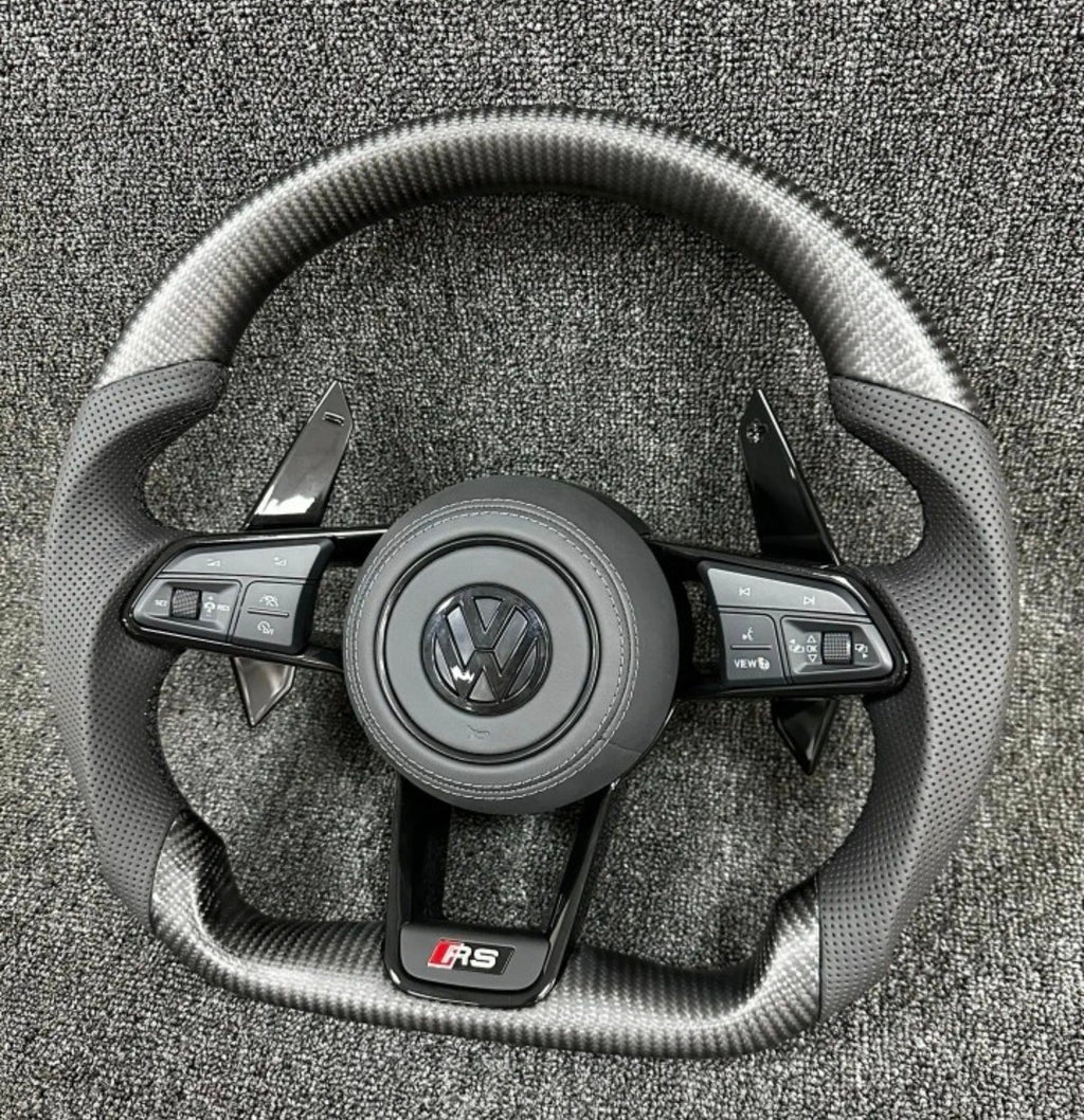 Volkswagen Steering Wheel - Carbon Wheel & Leather