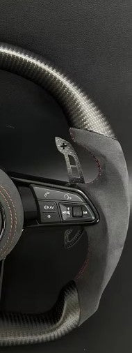 Audi S RS Steering Wheel – Carbon Fibre & Alcantara