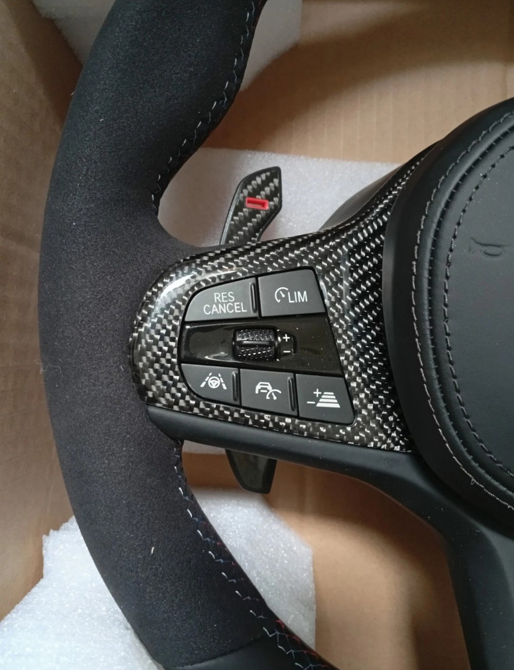BMW G Gen Steering Wheel - Alcantar & Leather