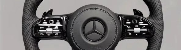Mercedes AMG Steering Wheel - Carbon Fibre & Leather