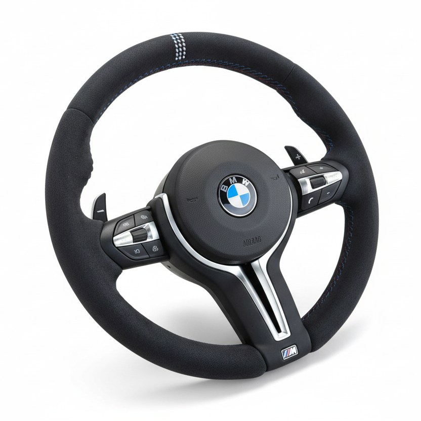 BMW F Gen CS Steering Wheel – Alcantara