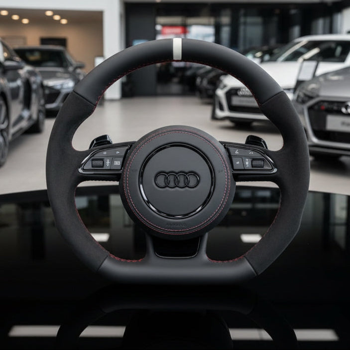 Audi S RS Steering Wheel – Leather & Alcantara