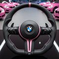BMW F Series Flat Bottom M Sport Steering Wheel – Pink Edition