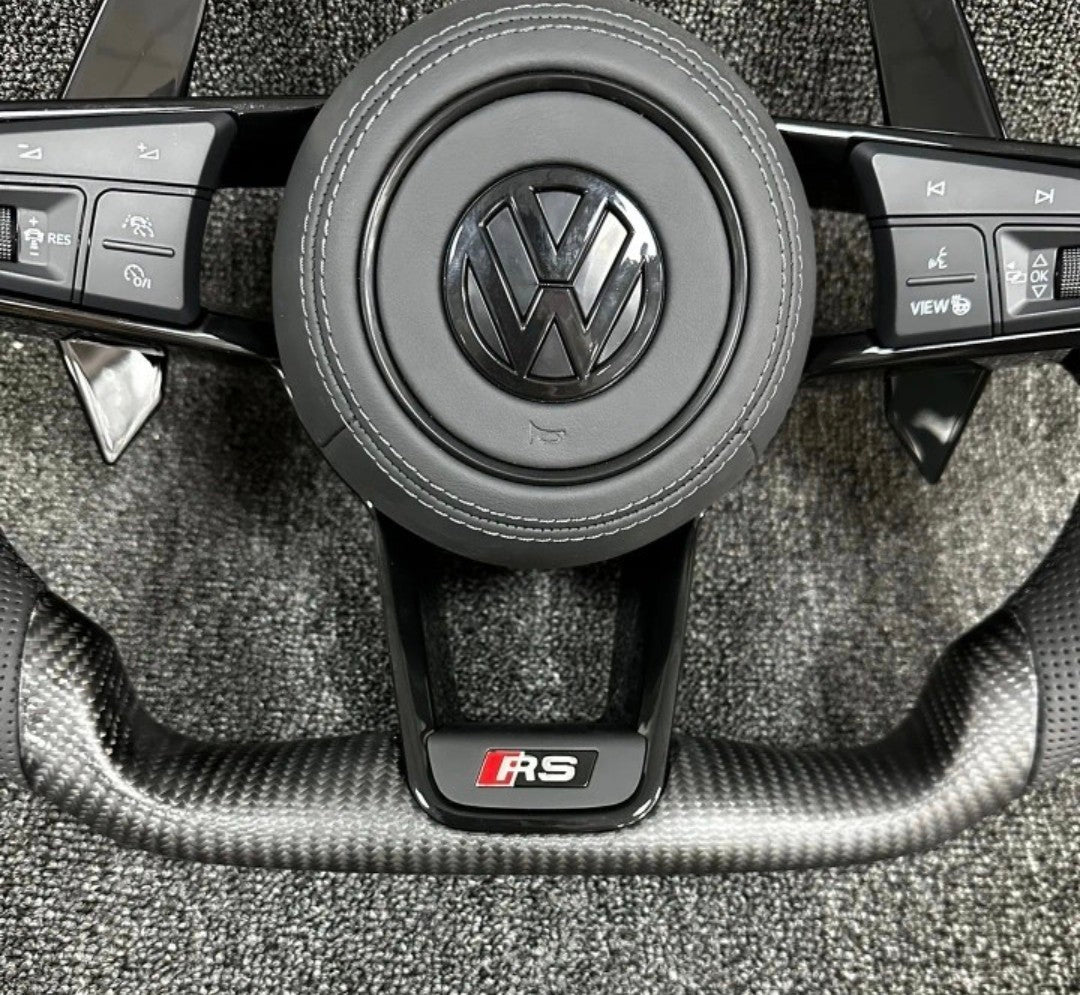 Volkswagen Steering Wheel - Carbon Wheel & Leather