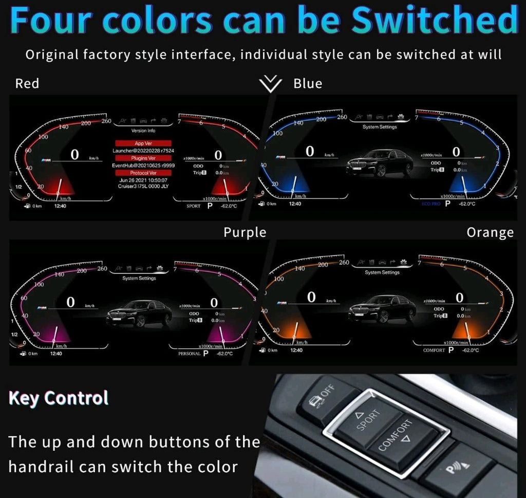 BMW Digital Cluster