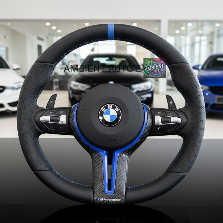 BMW F Gen Steering Wheel - Perforated Leather