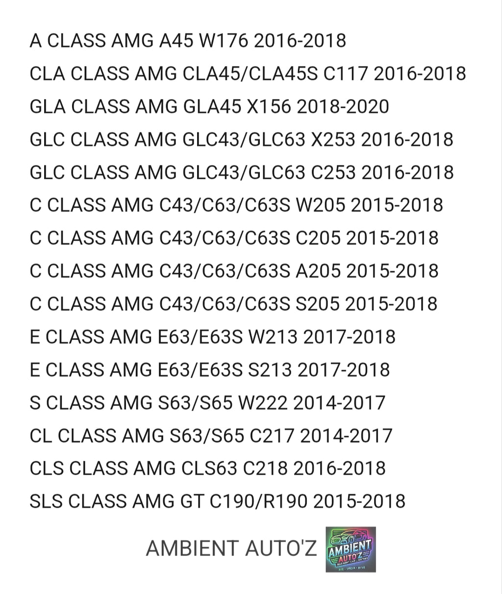 Mercedes AMG Steering Wheel - Carbon Fibre & Leather