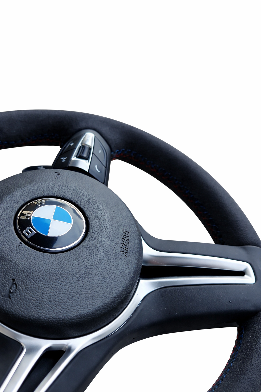 BMW F Gen CS Steering Wheel – Alcantara