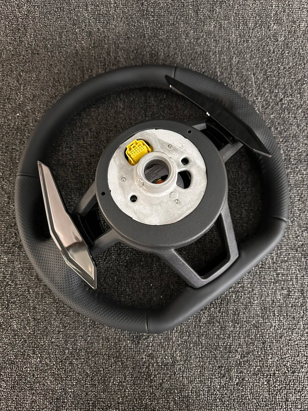 Audi S RS Flat Bottom Steering Wheel – Leather