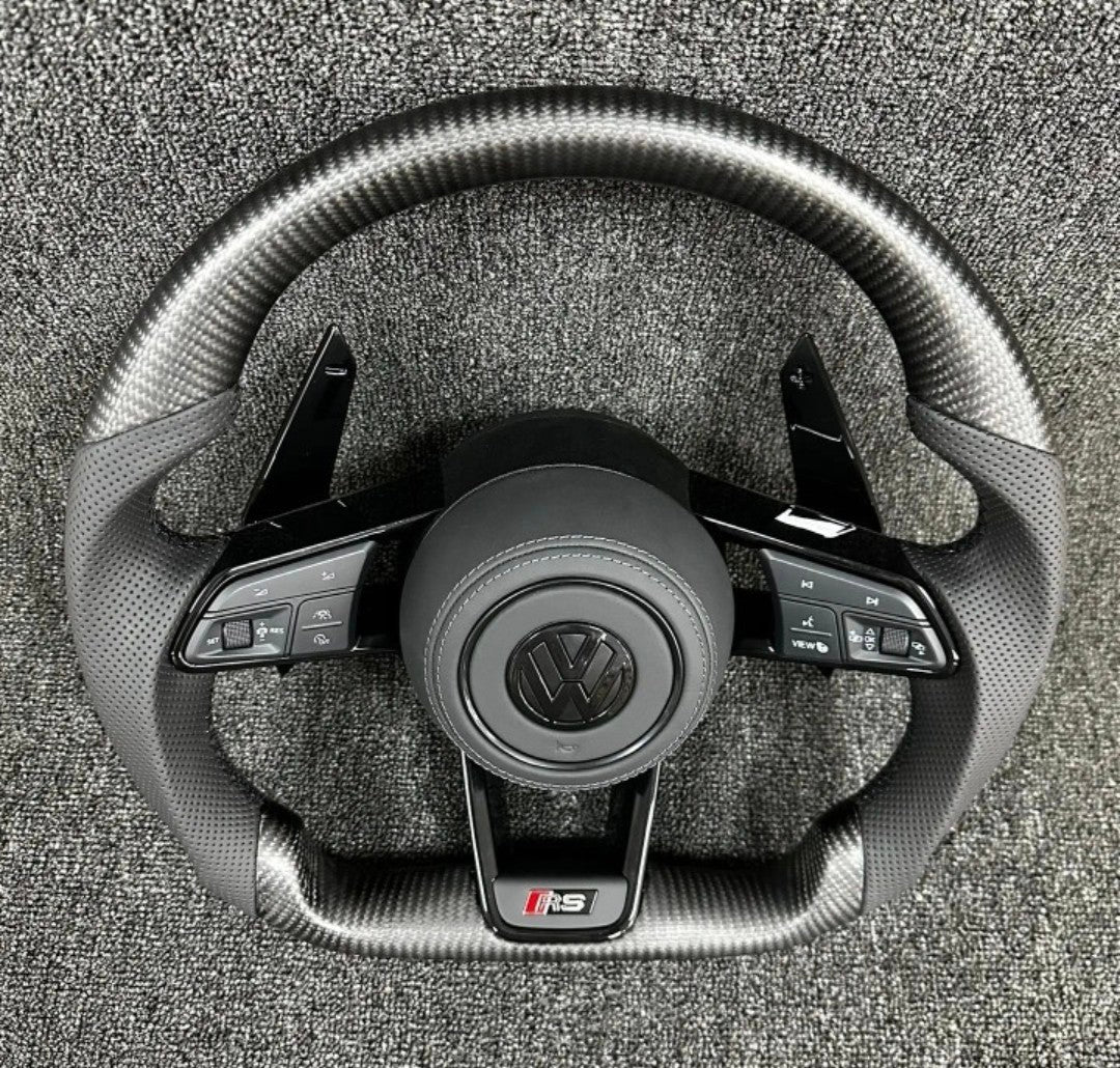 Volkswagen Steering Wheel - Carbon Wheel & Leather