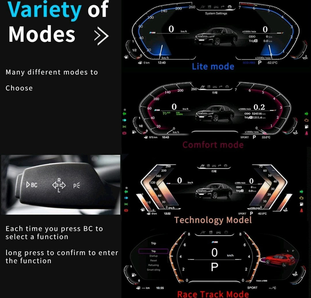 BMW Digital Cluster
