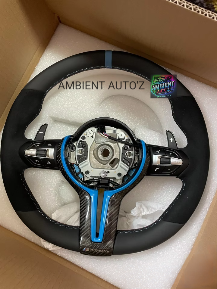 BMW F Gen Steering Wheel - Perforated Leather