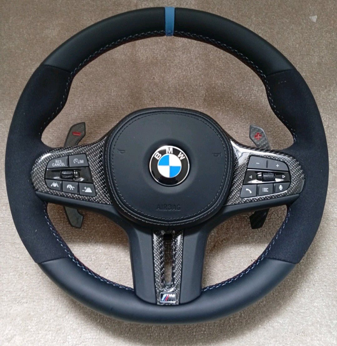 BMW G Gen Steering Wheel - Alcantar & Leather