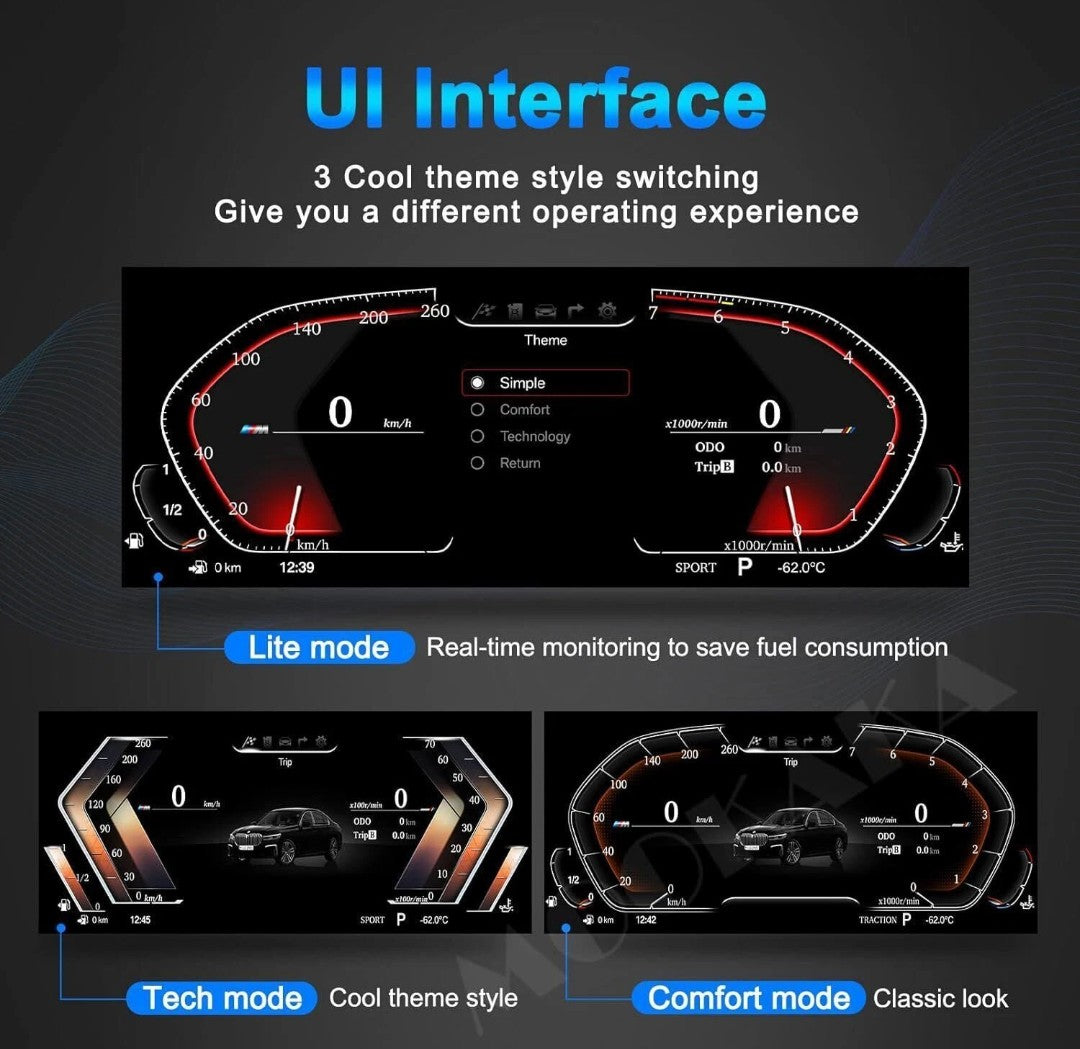 BMW Digital Cluster