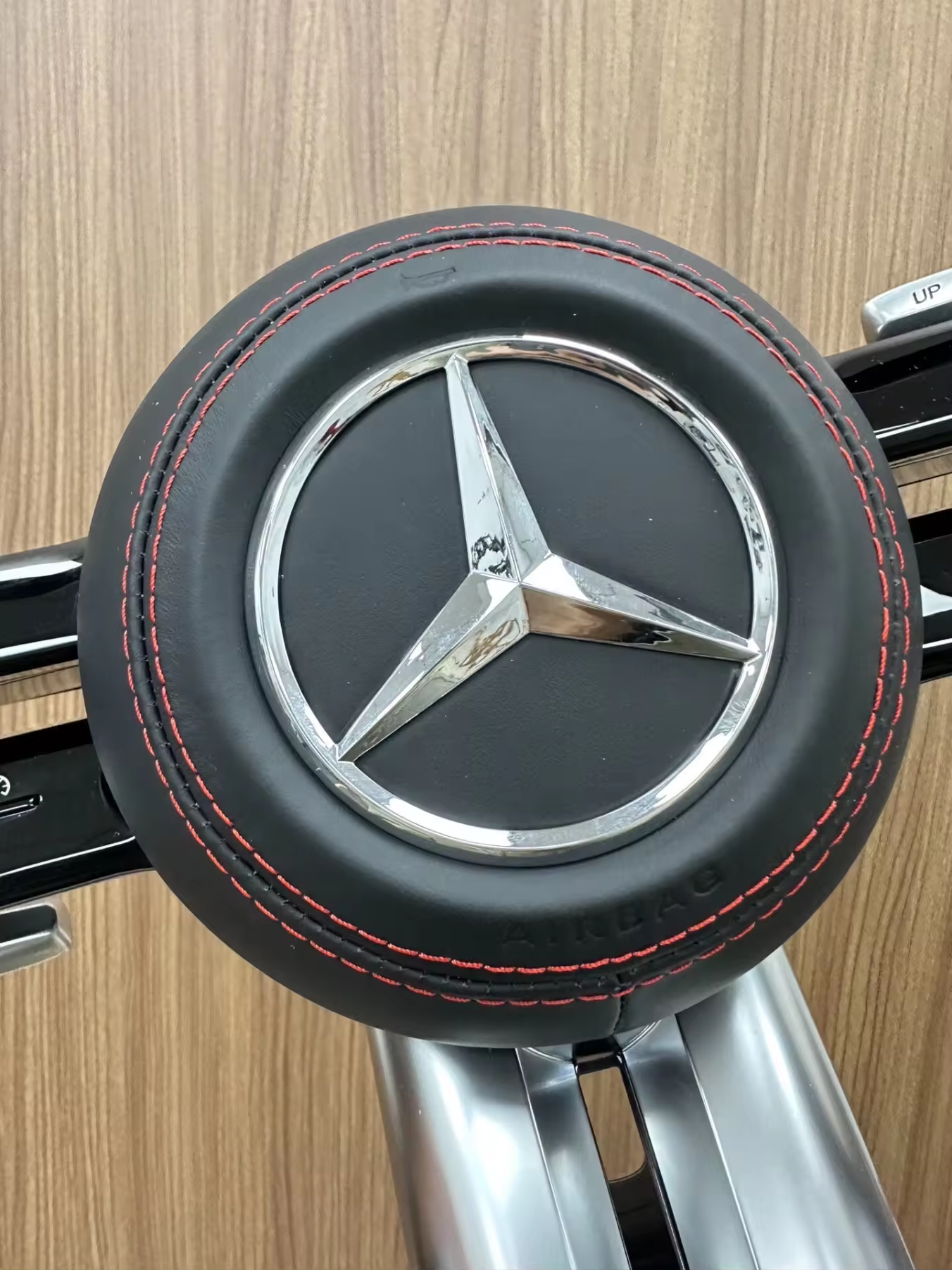 Mercedes AMG Steering Wheel - Carbon Fibre & Leather