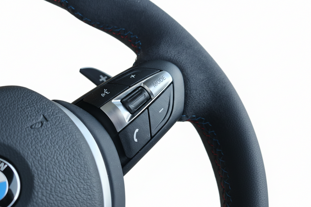 BMW F Gen CS Steering Wheel – Alcantara
